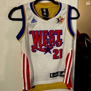 Tim Duncan Western All Star Jersey